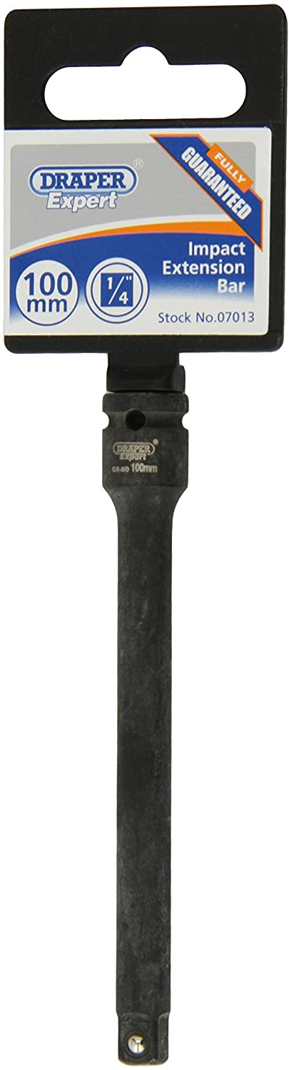 Draper Expert 07013 100Mm Impact Ext Bar 1/4"Dr