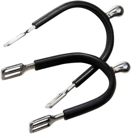 Feeling Men 920683015 Polo Stainless Steel Rubber Covered Spurs - Multi-Coloured, One Size - Image 2
