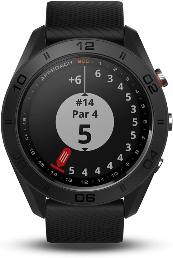 Garmin Approach S60, Premium GPS Golf Watch with Touchscreen Display and Full Color CourseView Mapping, Black w/Silicone Band - Image 3