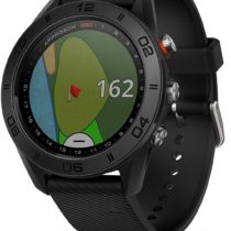 Garmin Approach S60, Premium GPS Golf Watch with Touchscreen Display and Full Color CourseView Mapping, Black w/Silicone Band