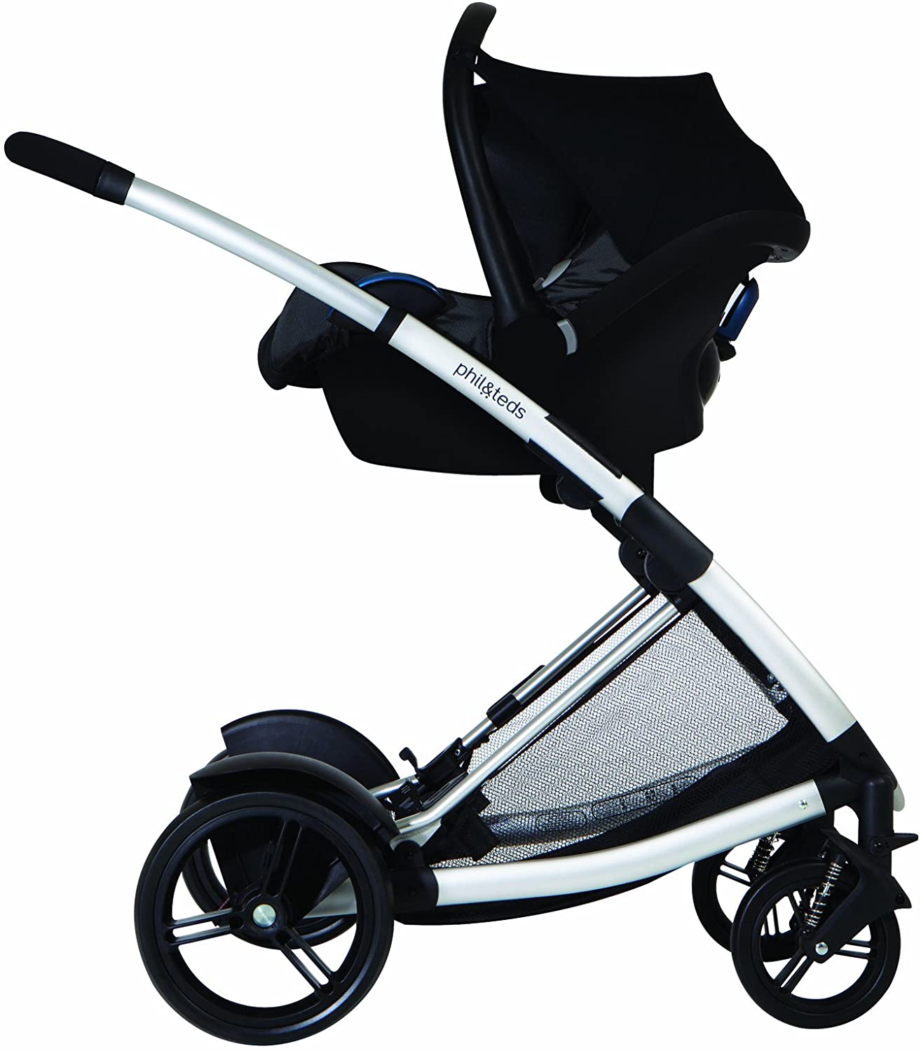 phil&teds TS21 Promenade/Maxi Cosi Cabriofix/Pebble Car Seat Adapters, Black - Image 2