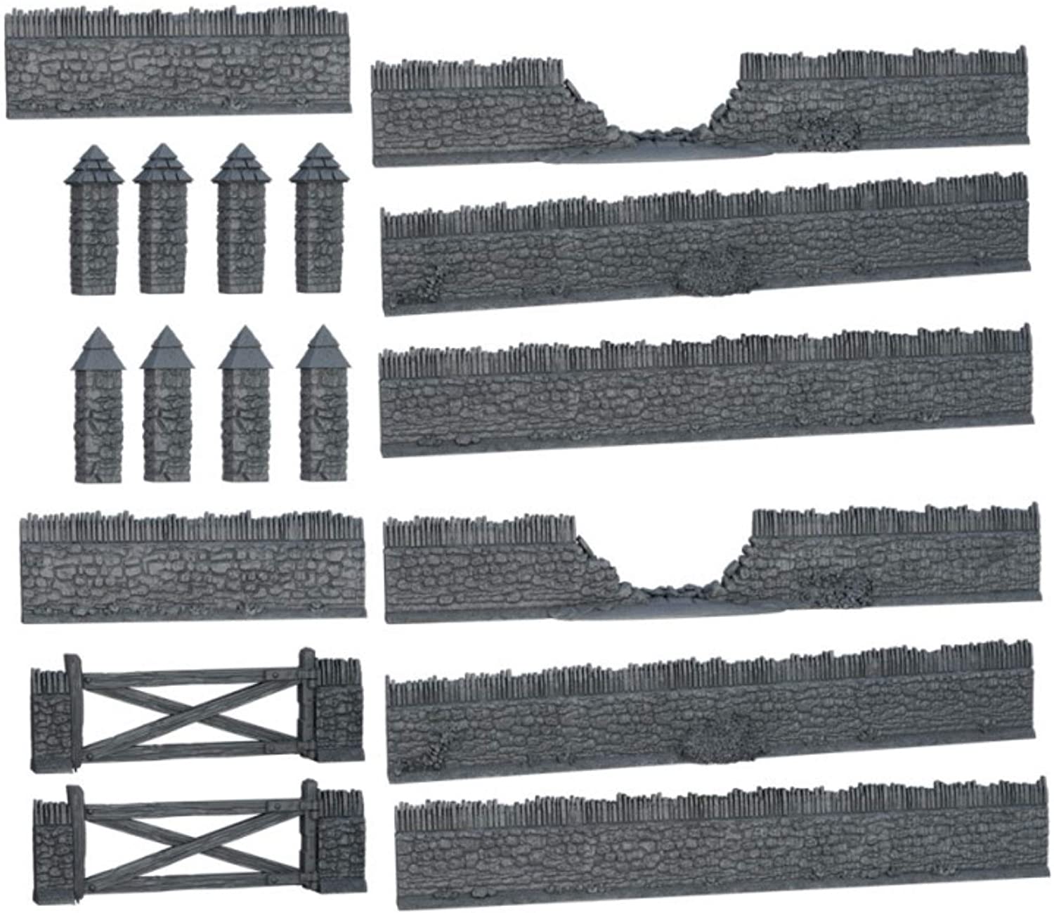 TerrainCrate: Battlefield Walls, Multicolor