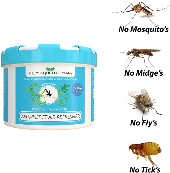 The Mosquito Company, Anti Insect Air Refresher, All Natural Market Leading Mosquito Protection, Extra Long Lasting protection 25 days! Deet Free (1) - Image 3