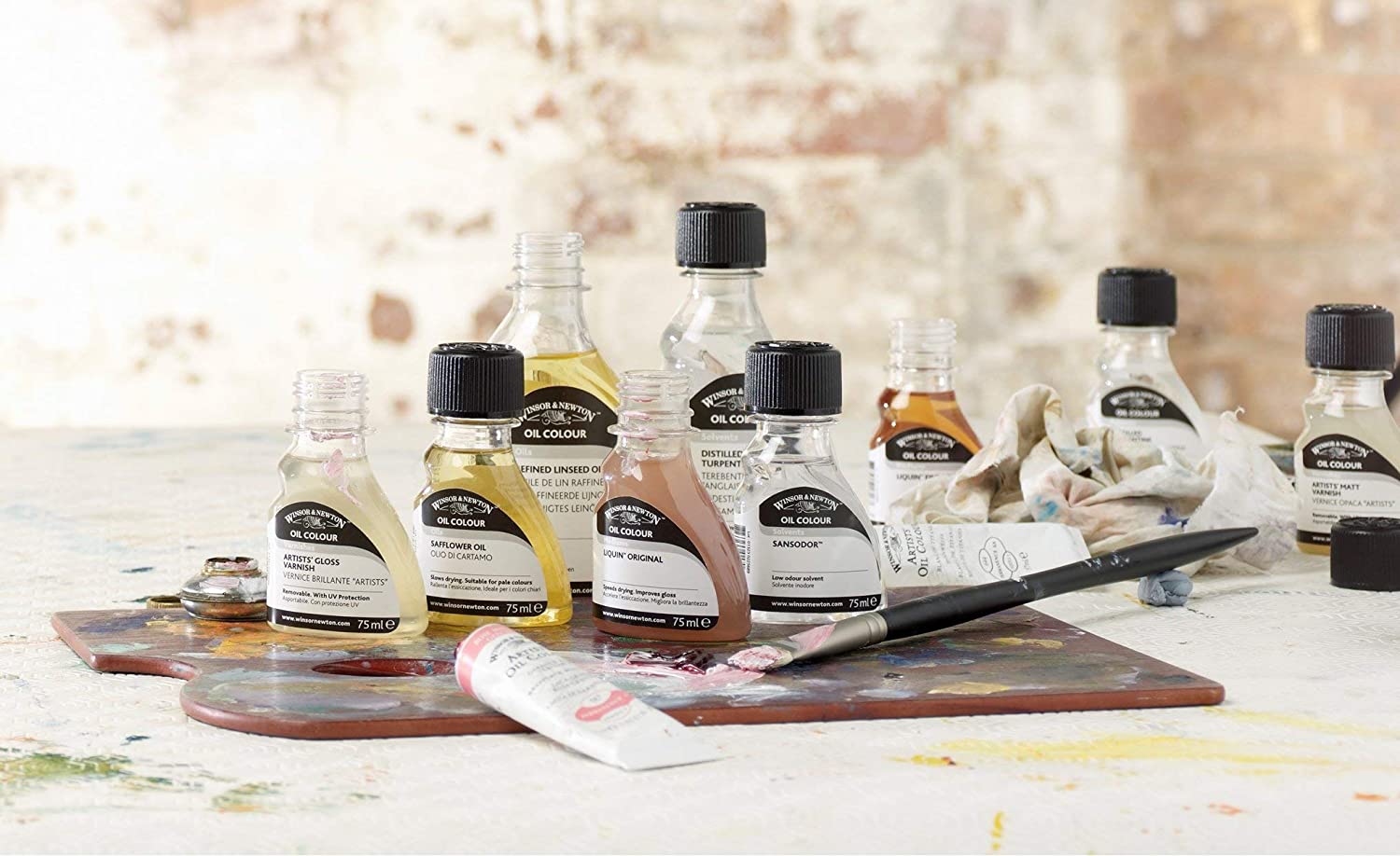Winsor & Newton RCFVD75 75Ml Dammar Varnish,Yellow, 120 ml (Pack of 1) - Image 2