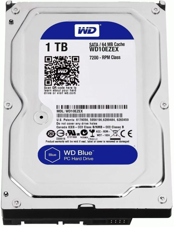 Western Digital WD10EZEX 3.5-Inch 1 TB SATAIII Internal Hard Drive - Black