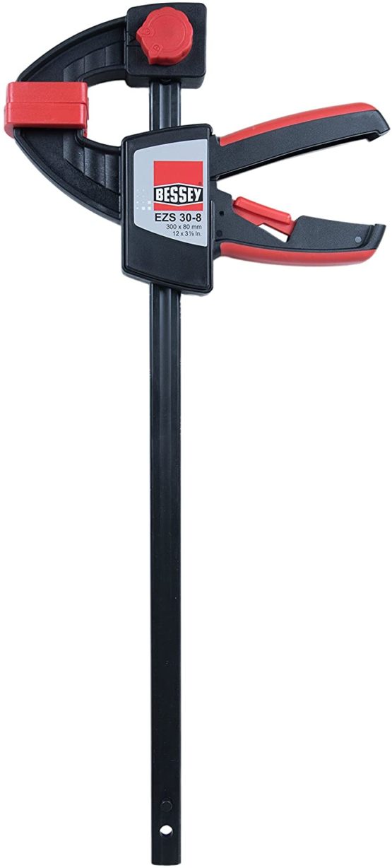 Bessey EZS30-8 EZS One-Handed Clamp, Multi-Colour, 300/80 mm