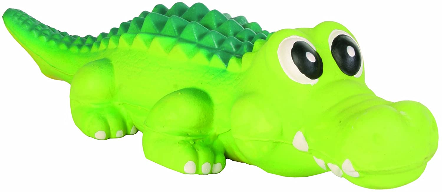 Trixie 3529 Crocodile Latex 35 cm, green
