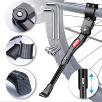 WATSABRO Bike Kickstand Adjustable Universal Bicycle Stand Support for Bicycle Mountain Bike Road Bike with Wheel Diameter 24-28 inches