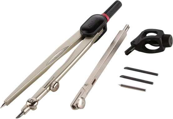 rOtring Compact Universal Compass with Extension Bar and Compass Attachment 480mm - Image 3