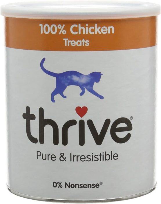thrive Cat 100% Chicken Treats Maxitube, 200g