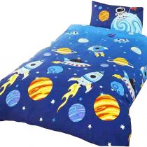 Rapport Home, Cotton, Blue, Single