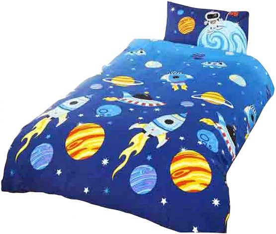 Rapport Home, Cotton, Blue, Single