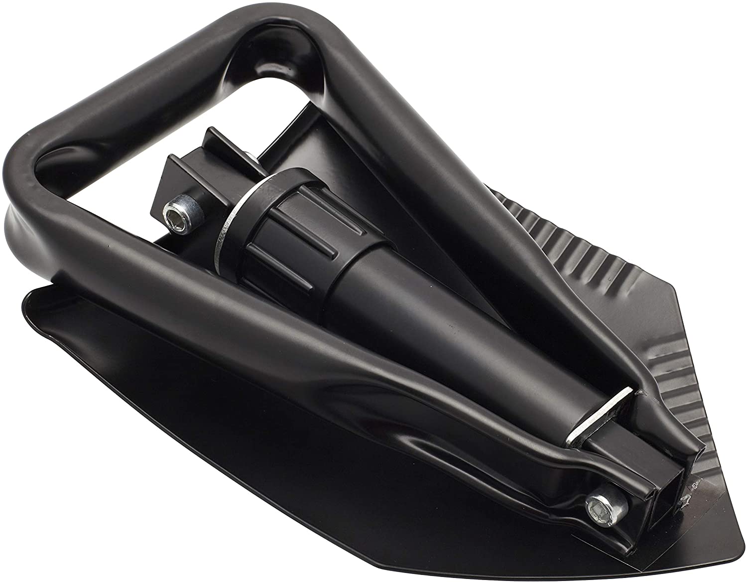 Cao Camping Mini Folding Pick/Shovel, Black - Image 4