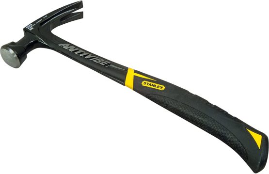 Stanley FMHT1-51278 20oz Fatmax Antivibe Steel Hammer-Rip Claw, Black/Yellow, 570g - Image 2