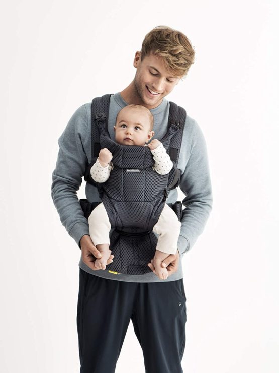 BABYBJÖRN Baby Carrier Move, 3D Mesh, Anthracite - Image 4