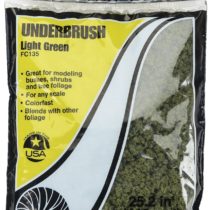 Woodland Scenics Underbrush Ground Cover-Light Green