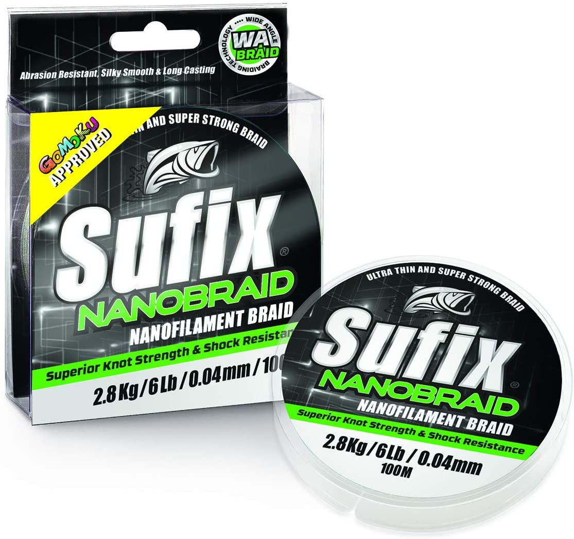 NANOBRAID Aqua CAMO 100M 08, 0,08 mm EU