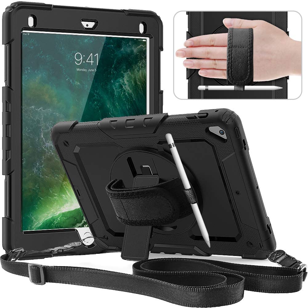 Timecity case For iPad 6th/5th Generation(2018/2017), iPad Pro 9.7 inch(2016), iPad Air 2 Case(2014)