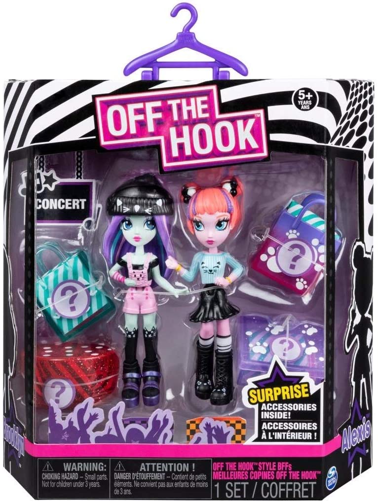 Off the Hook Style BFFs, 4-inch Small Dolls with Mix and Match Fashions and Accessories, for Girls Aged 5 and Up (Styles Vary)