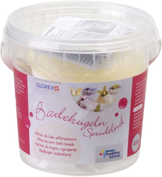 Glorex GmbH Bath Bomb Mixture, 400 g, multicoloured, 11 x 10.5 x 10.5 cm