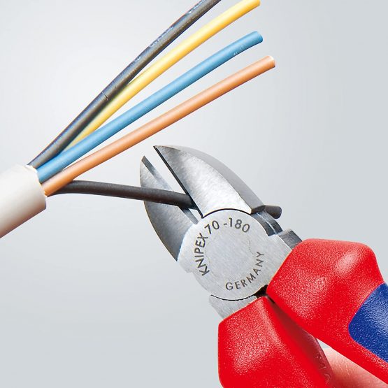KNIPEX Diagonal Cutter (180 mm) 70 02 180 - Image 4