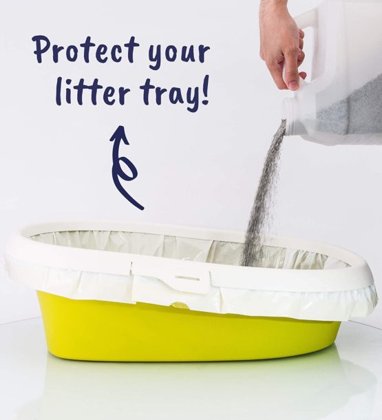 Pettiny 20 XL Cat Litter Tray Liners with Drawstrings Scratch Resistant Bags for Extra Large Litter Box - Image 4