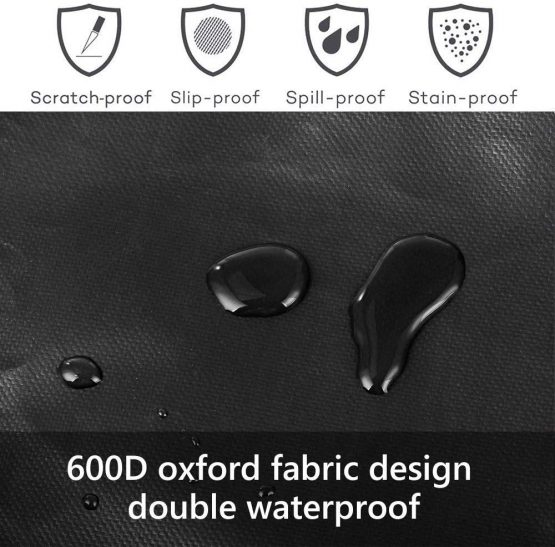 WeFine Car Boot Liner for Dogs Universal Waterproof Car Boot Cover with Bumper Flap Fits Cars, 4x4, Estate, Trucks, Hatchback, SUV (Long, Black) - Image 3