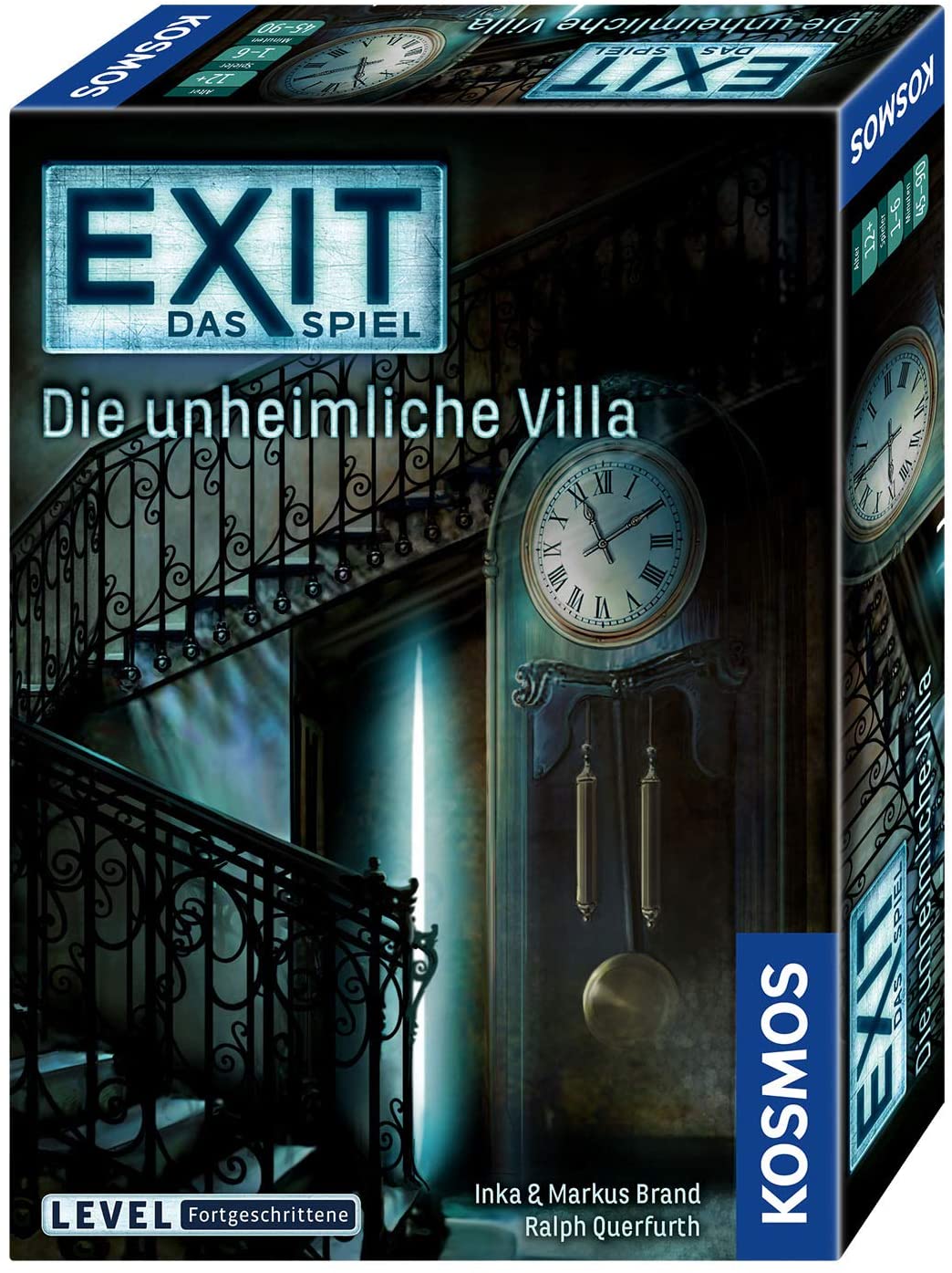 Kosmos 694036, EXIT, The Game, The Scary Villa, Level: Advanced, Escape Room Game, 1-4 Players Aged 12 And Over