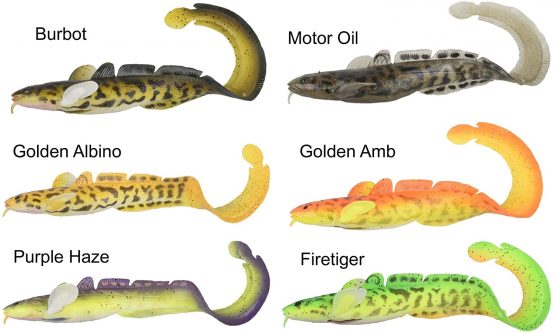 Savage Gear 3D Burbot 25cm./75 g - Fire Tiger