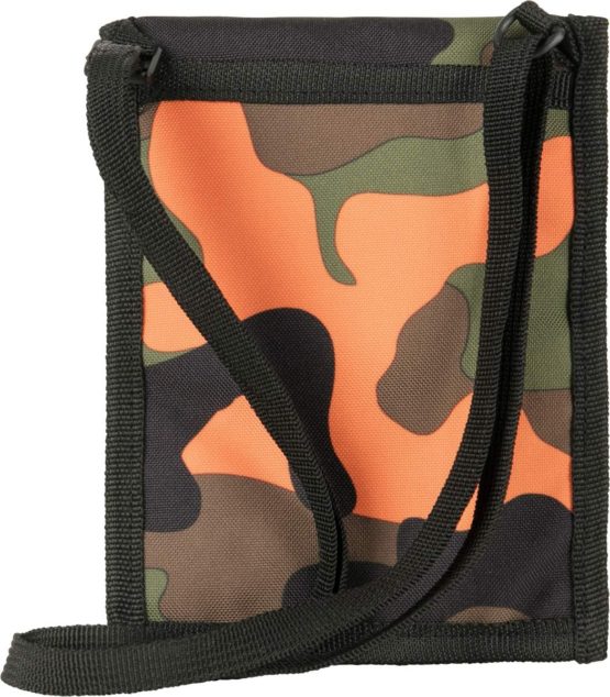 Urban Classics Neck Pouch Oxford Neck Pouch 18 cm, Orange camo (Multicolour) - TB2144 - Image 2