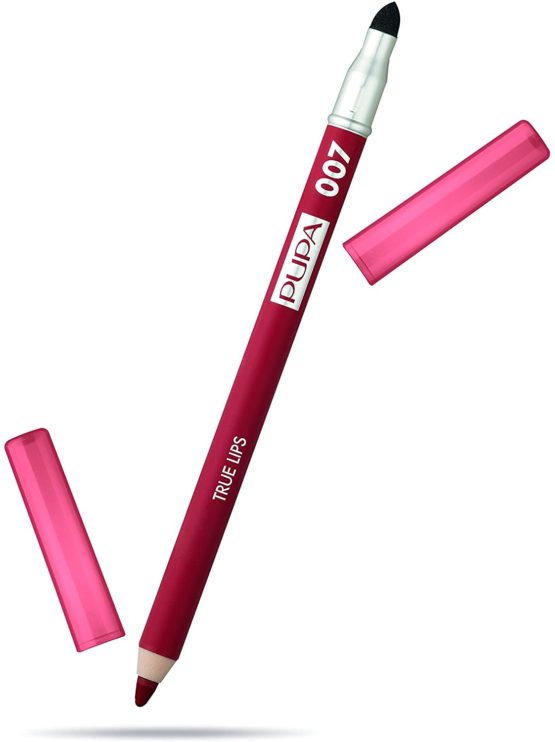 PUPA Milano True Lips - Blendable Lip Liner Pencil, Shocking Red 1.2 g