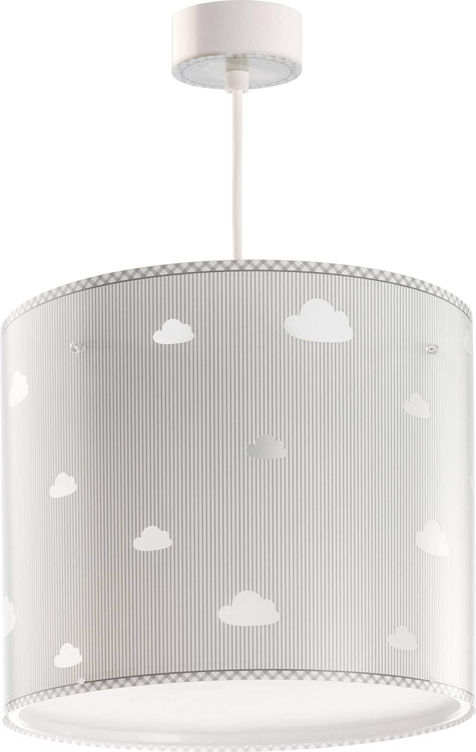 Dalber Sweet Dreams Clouds Grey E27 62012E Children's Pendant Lamp - Image 2