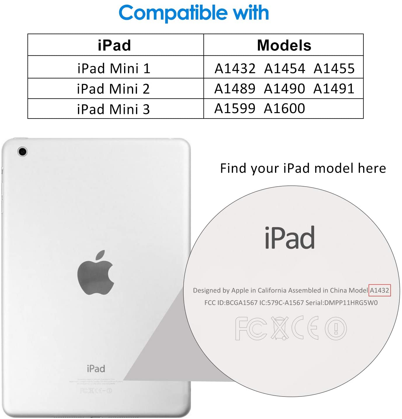 JETech Screen Protector for iPad mini 1 2 3 (Not mini 4/5/6), Tempered Glass Film, 1-Pack, transparent, iPad mini3/2/1 - Image 2