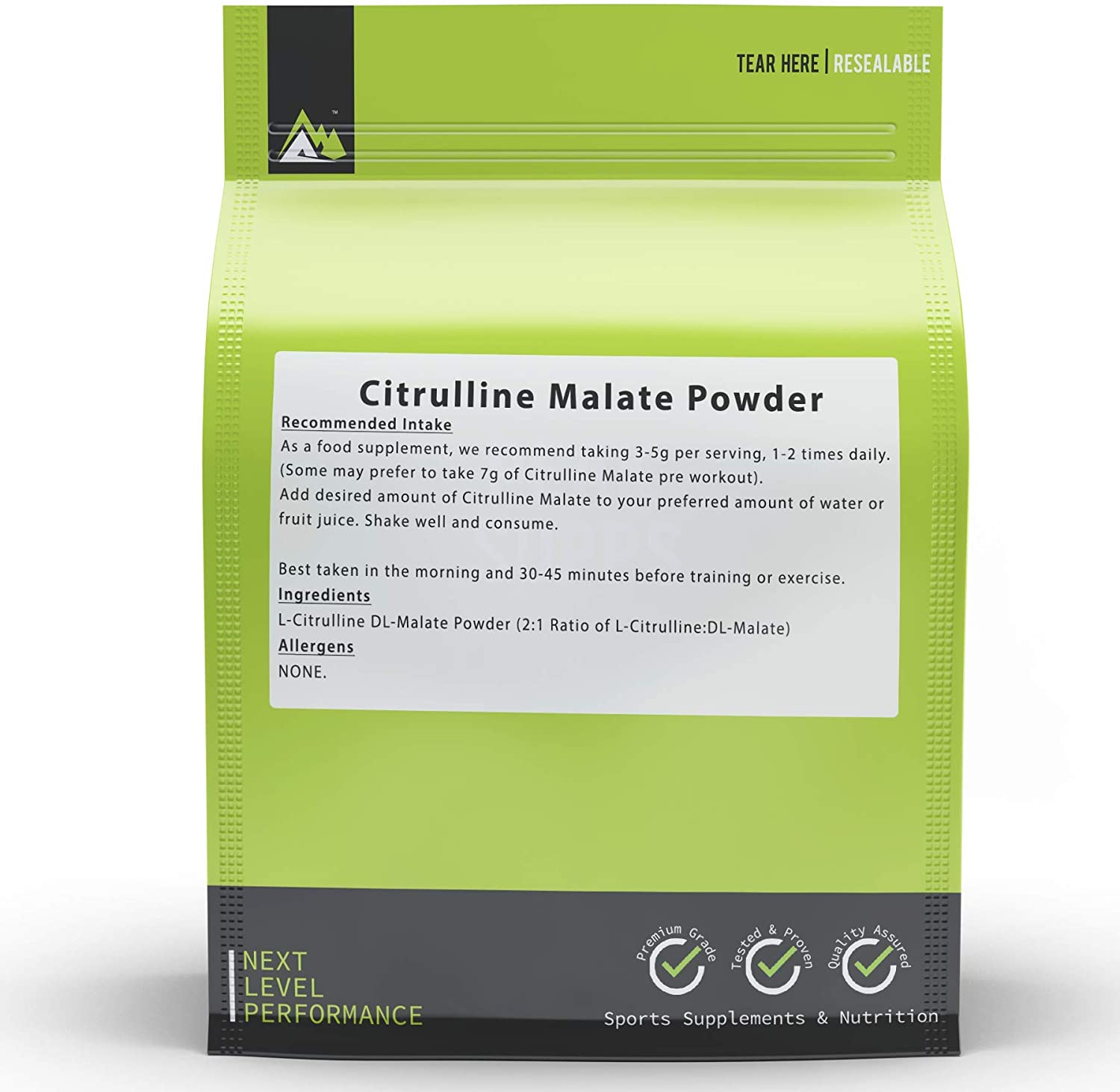 Citrulline Malate Powder, 250 g (Pack of 1) - Image 2