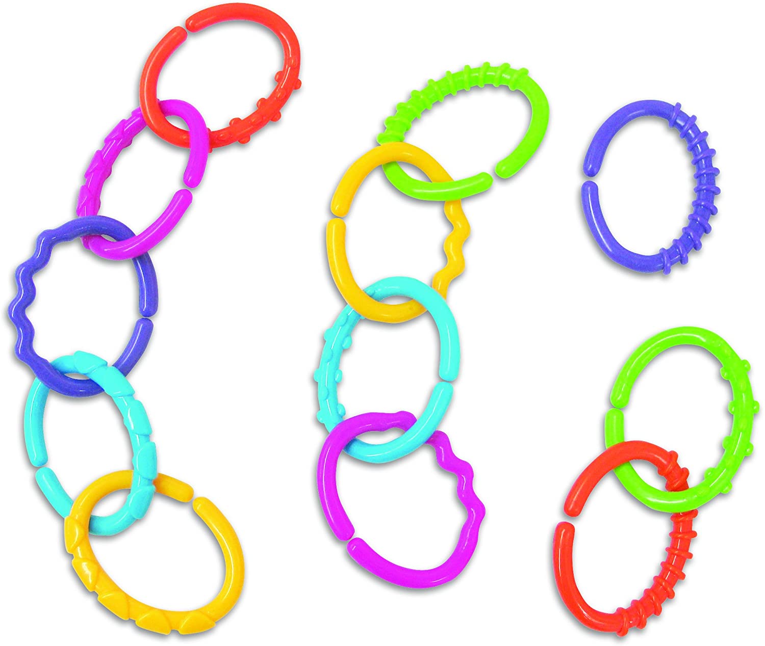 BSM Ed 921050 Linkets - 50 pcs, Multicolored, Small