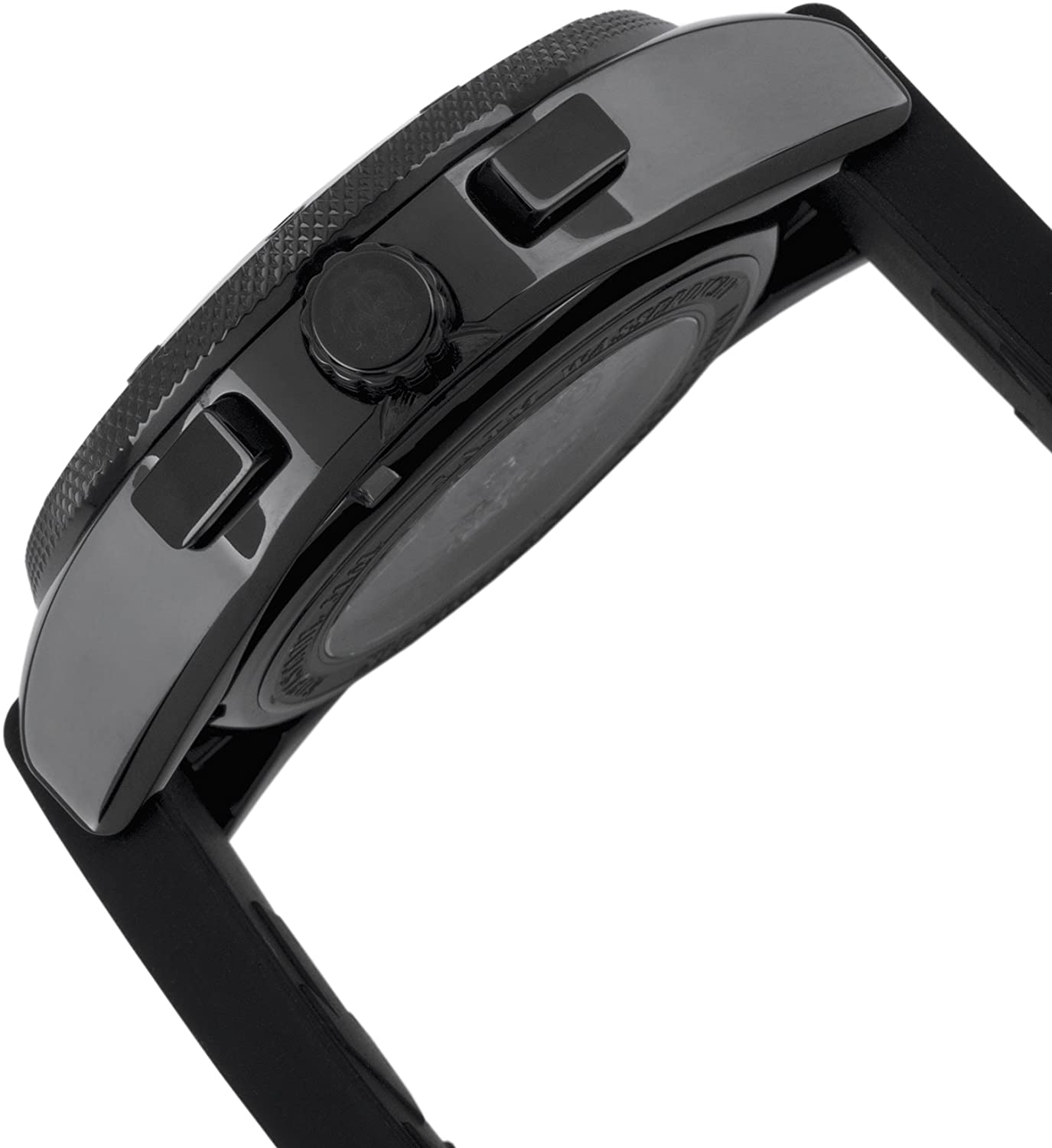 Burgmeister Gents automatic watch BM172-622A, Black/Black - Image 4