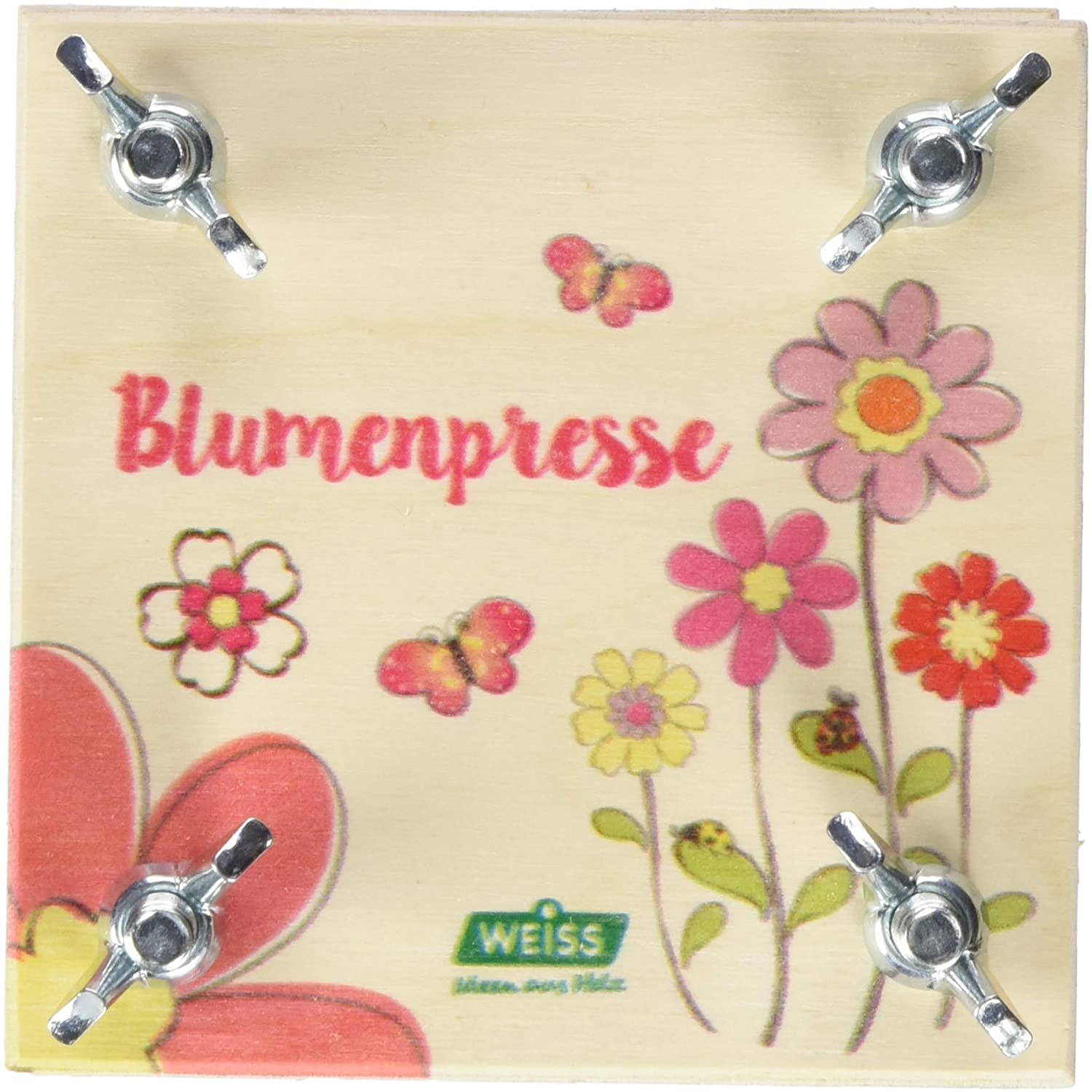 Weiss Natur Pur Weiss Natur PurB09710 Small Colourful Flower Press, Multi Color, Multicolor