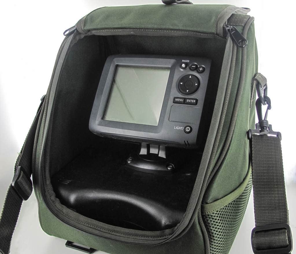 Jenzi Case For Fishfinder Depth Finder Carry-bag, Olive