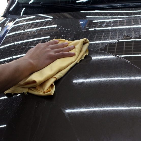 VOSO Natural Chamois Leather Car Cleaning Cloth Washing Suede Absorbent Drying Towel (60X90cm) - Image 2