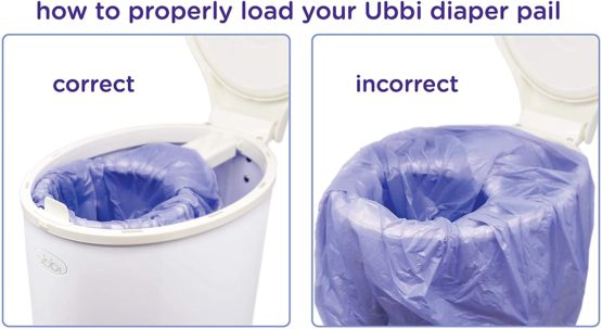 Ubbi Plastic Bags, Nappy Refill Bags 75 - Pack, 3 - Count - Image 3