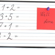 Scribble S8-1 Double Sided Hand Held Magnetic Whiteboard