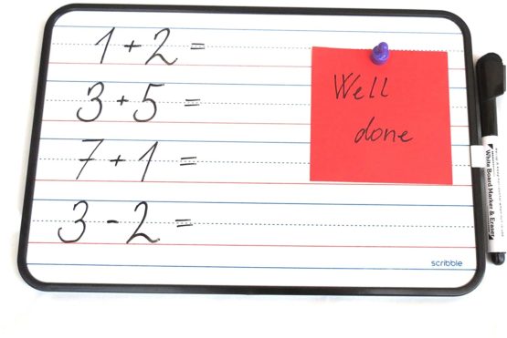 Scribble S8-1 Double Sided Hand Held Magnetic Whiteboard