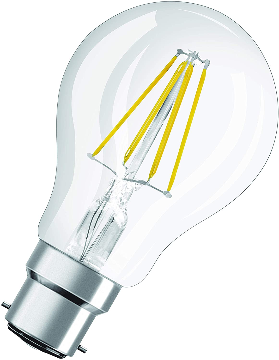 OSRAM LED Retrofit CLASSIC A/LED lamp, classic bulb shape: B22d, 4 W, 220…240 V, 40 W replacement, clear, Warm White, 2700 K, 1pack - Image 2