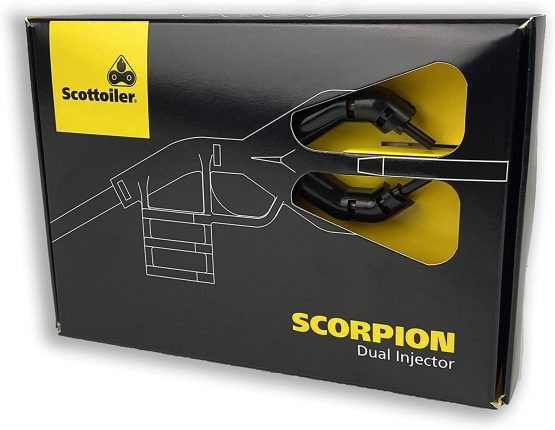 Scottoiler Scorpion Dual Injector - Twin feed applicator for all Scottoiler Chain Oiler systems - SO-5000…
