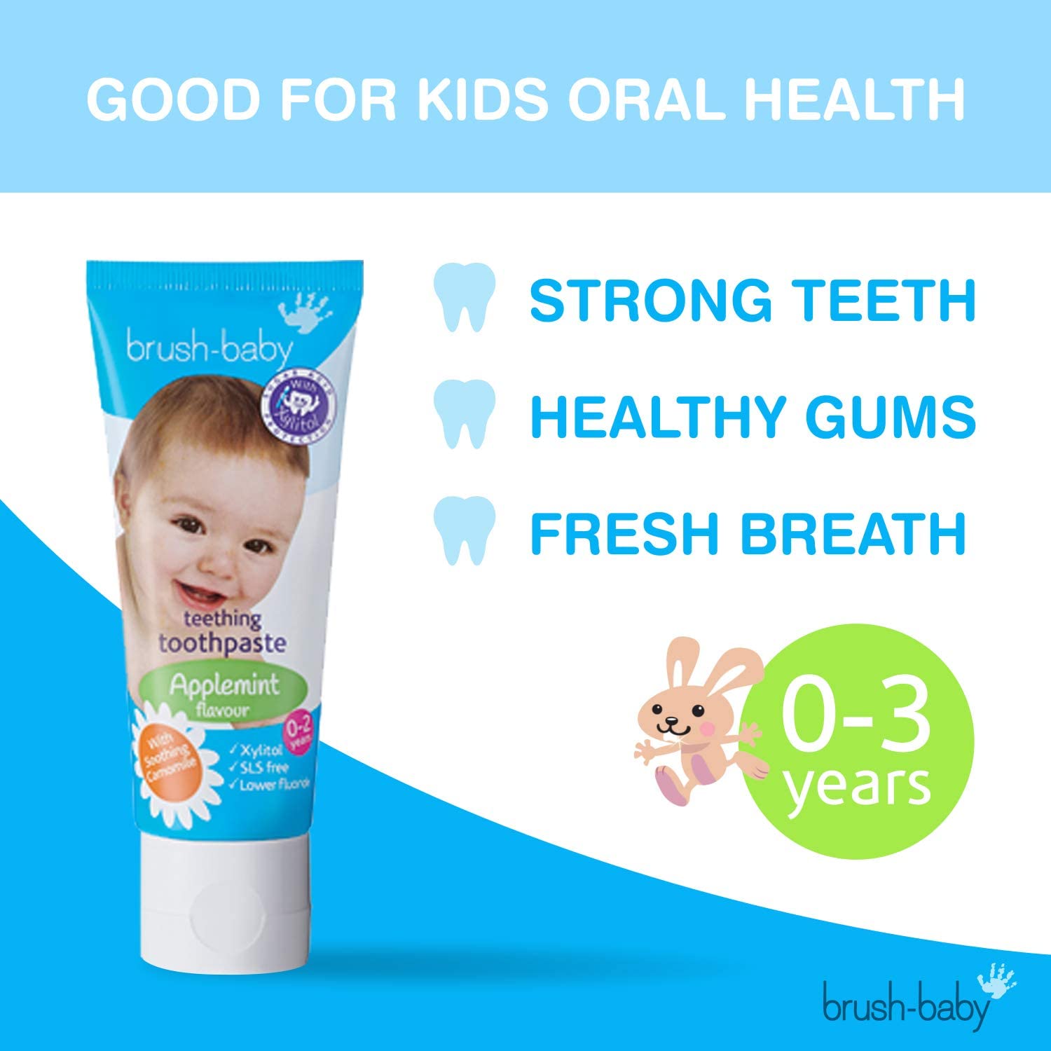 Brush-Baby Teething Toothpaste for Babies & Toddlers ...