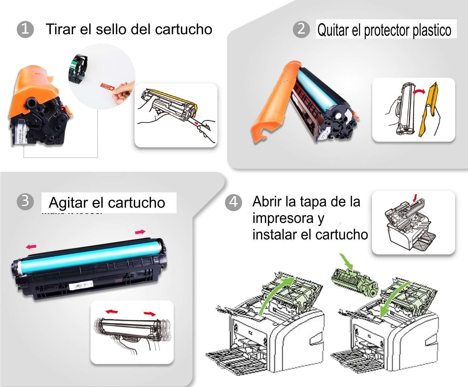 Bramacartuchos Recycled Toner Cartridge for HP LaserJet CE285A M121nf, M1130, M1132, M1210, M1212, M1212nf, M1213, M1217nfw - Image 2