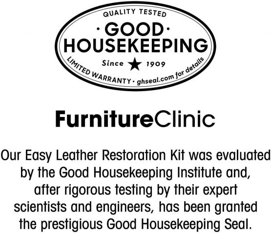 Furniture Clinic Easy Leather Restoration Kit (Dark Brown) | Includes Recolouring Balm, Ultra Clean, Sponge & Cloth for Furniture, Car Seats, Shoes & Bags - Image 3