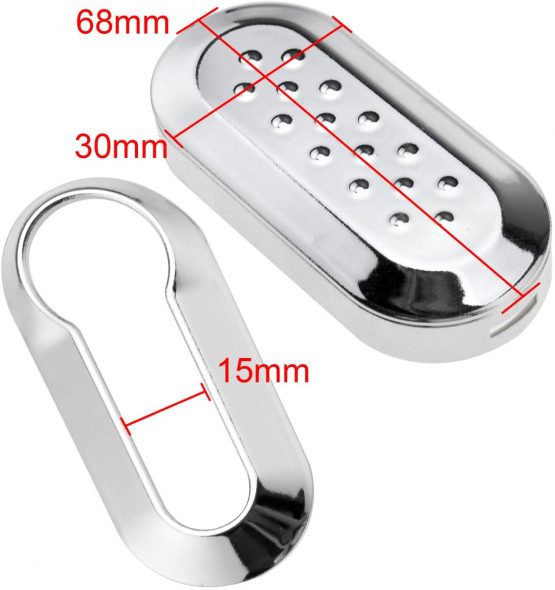 Silver Flip Car Remote Key Shell Cover Case Easy Set - Image 4