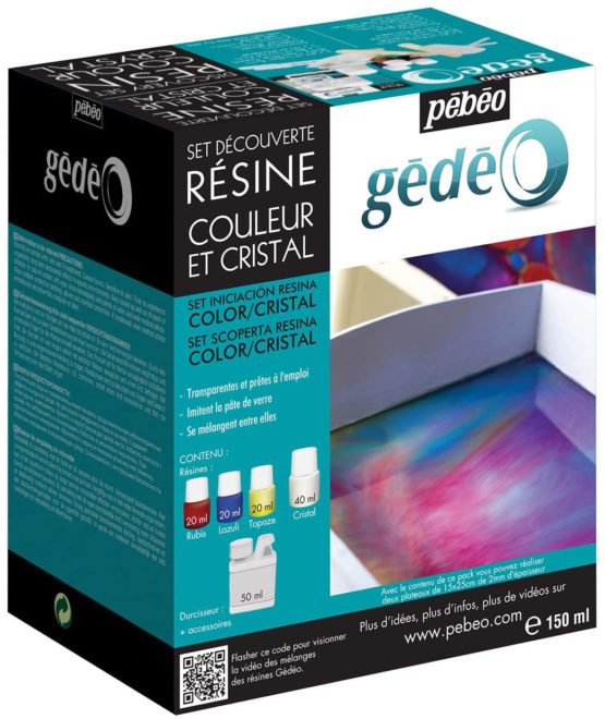 Gedeo Resin Discovery Set, Crystal