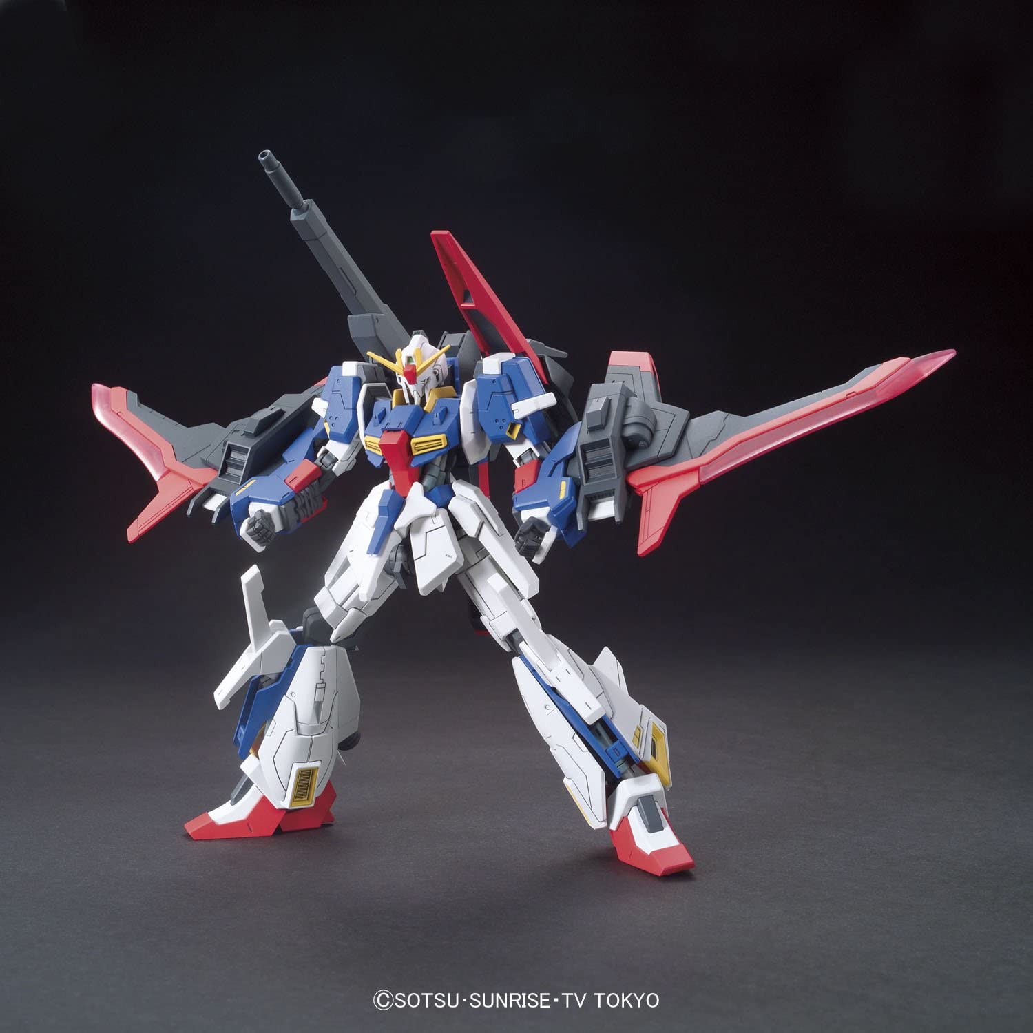 BANDAI Hobby HGBF Lightning Z Gundam Gundam Build Fighters Model Kit (1/144 Scale), Multi-colored, 8 inches - Image 4